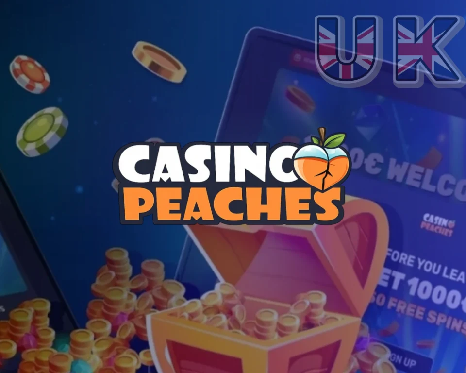 Casino Peaches bonus page on mobile